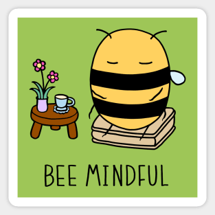 Bee Mindful - Pear Sticker